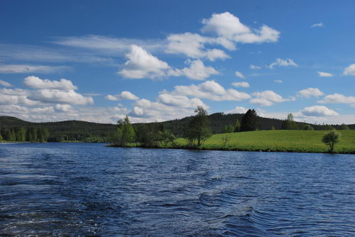 letni den na jezere - Svedsko