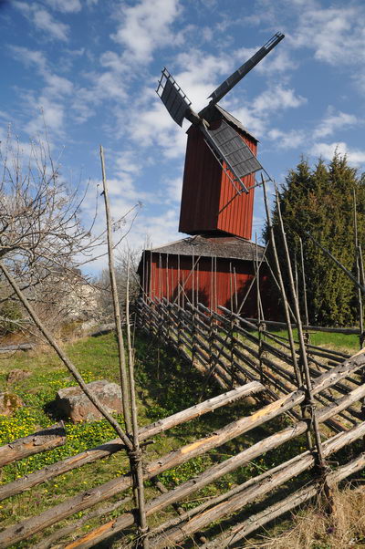 Svedsko - vetrny mlyn